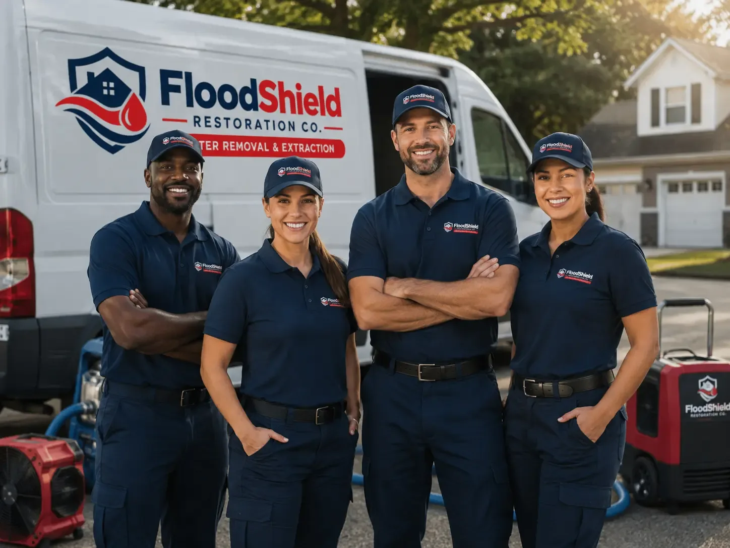Flood Damage Restoration company in Gypsum, OH