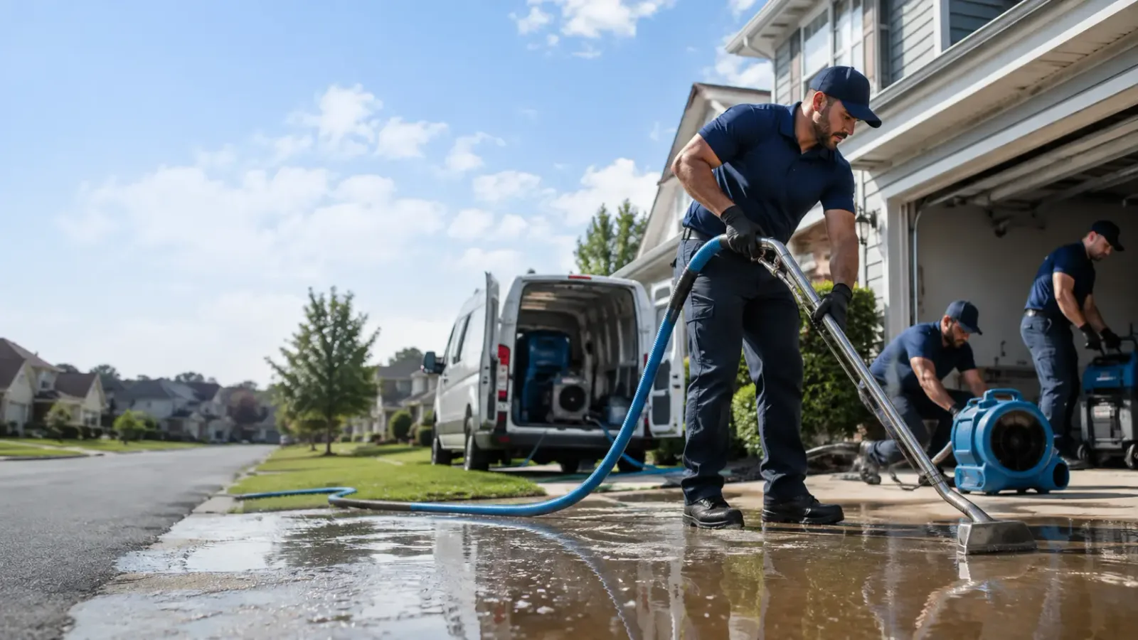 Flood Damage Restoration in Gypsum, OH